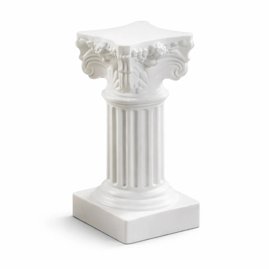 Mini Roman Column Pedestal for Figurines & Decor