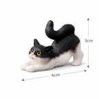Cute Mini Cat Figurine